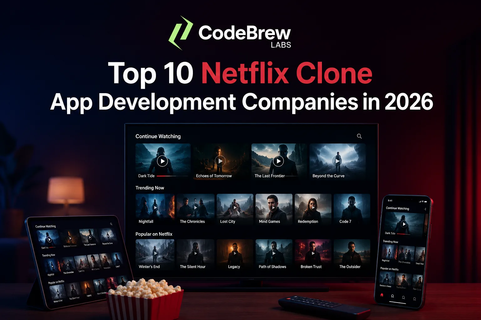 Top 10 Netflix Clone App Development Companies in 2026