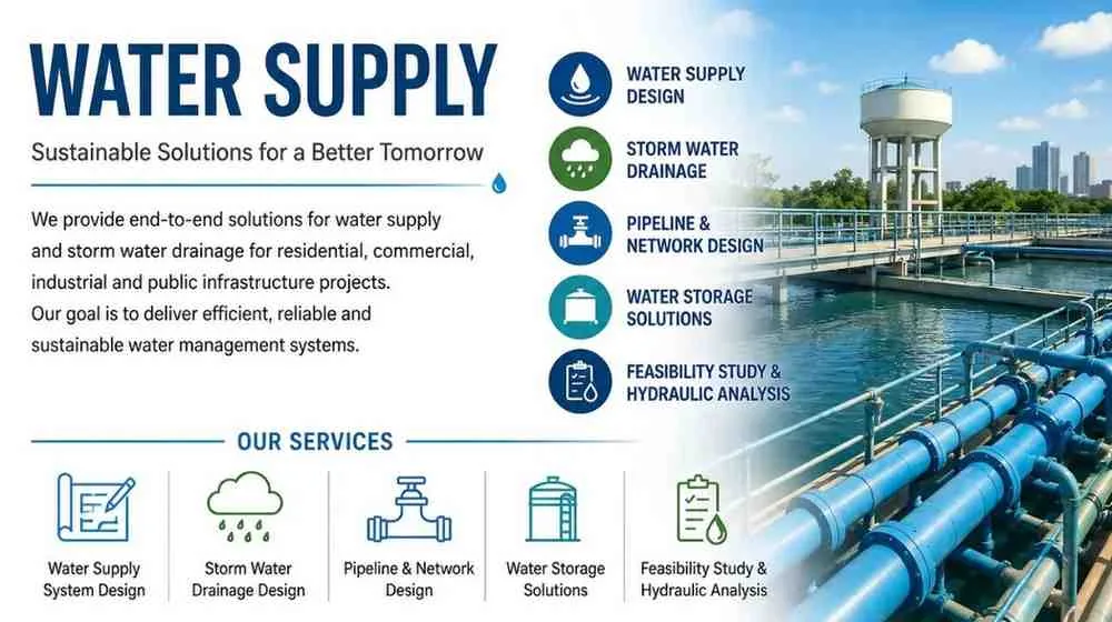 Water Supply Consultants for Infrastructure Projects