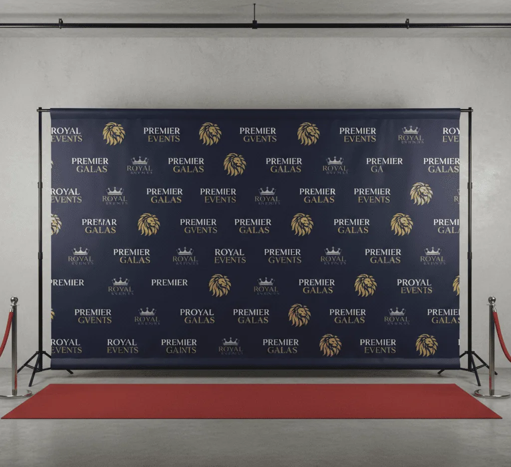 Custom Step and Repeat Banners for Red Carpet Events in NYC