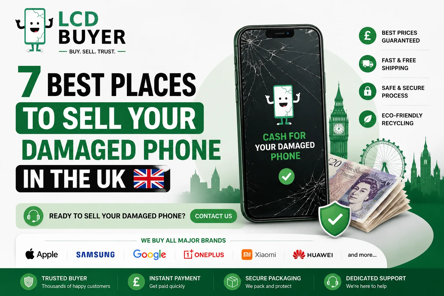 7 Best Places to Sell Your Damaged Phone in the UK