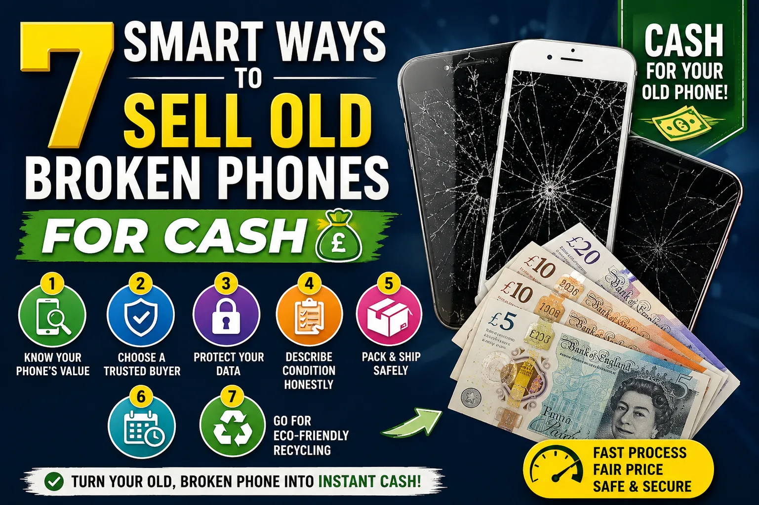 7 Smart Ways to Sell Old Broken Phones for Cash