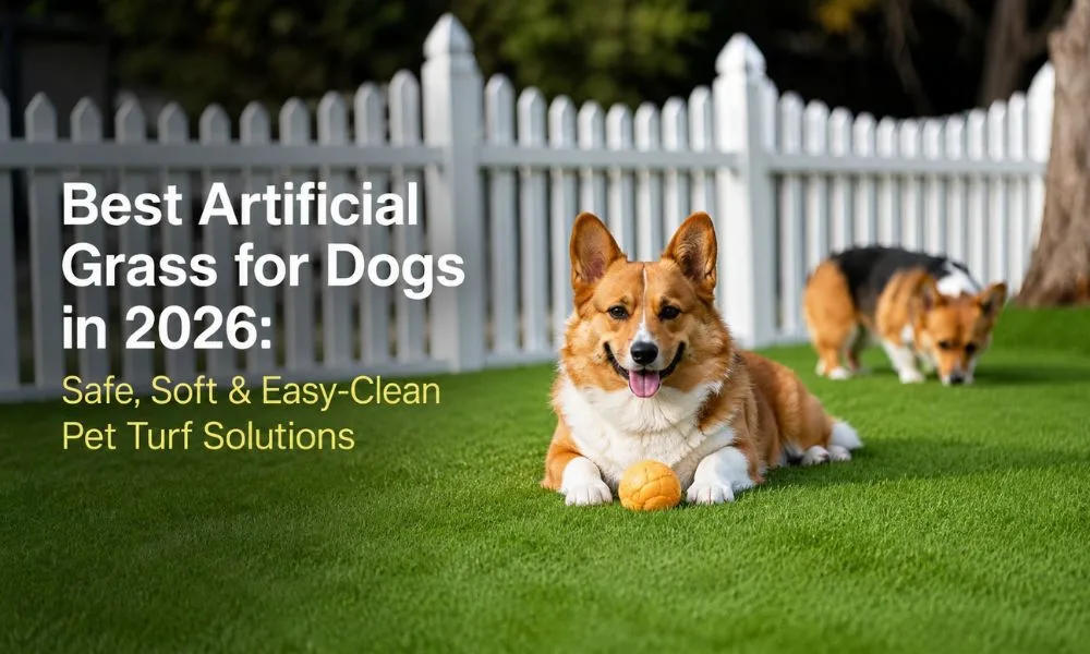 Best Artificial Grass for Dogs in 2026: Safe, Soft & Easy-Clean Pet Turf Solutions
