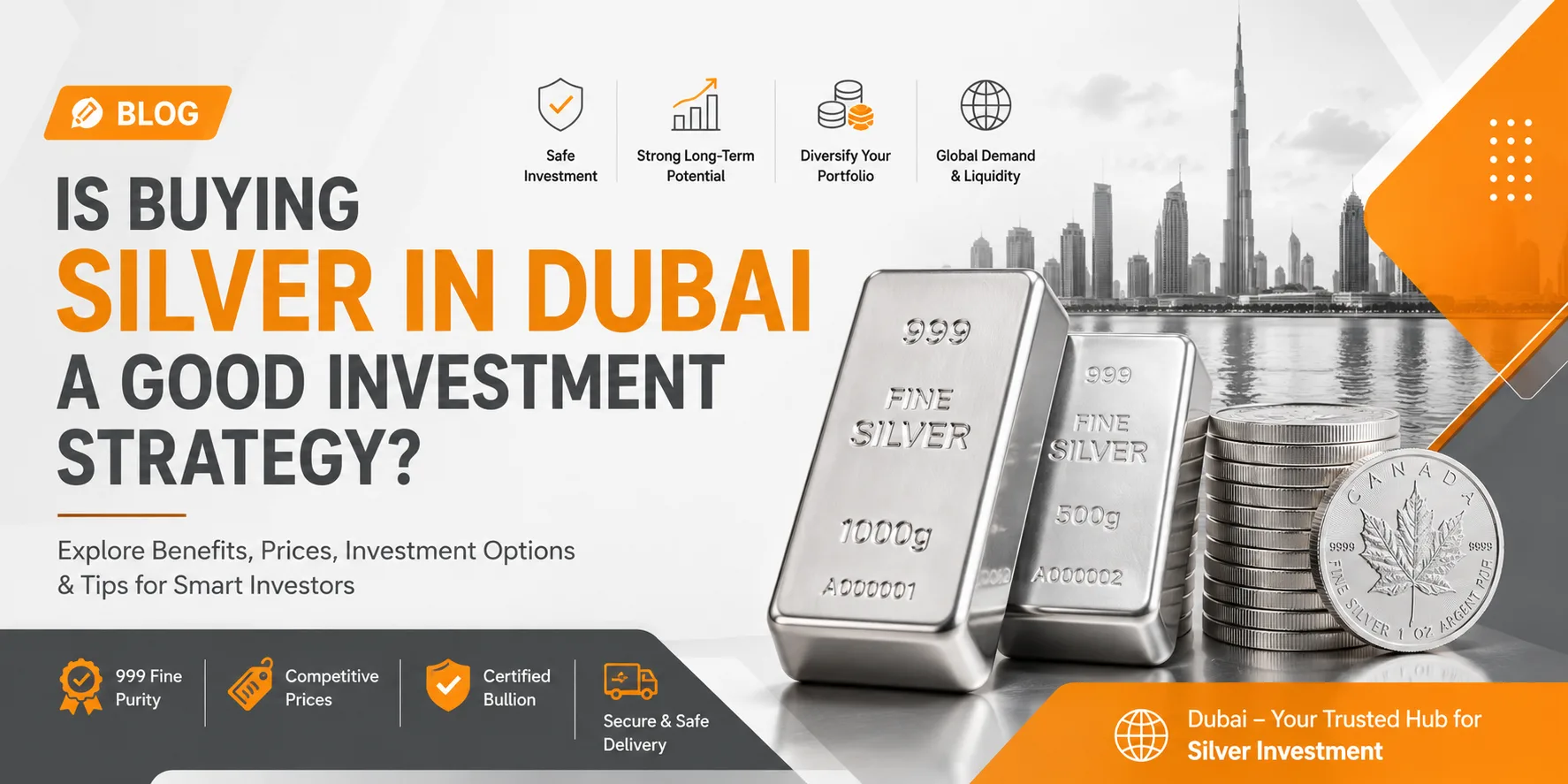 Is Buying Silver in Dubai a Good Investment Strategy?