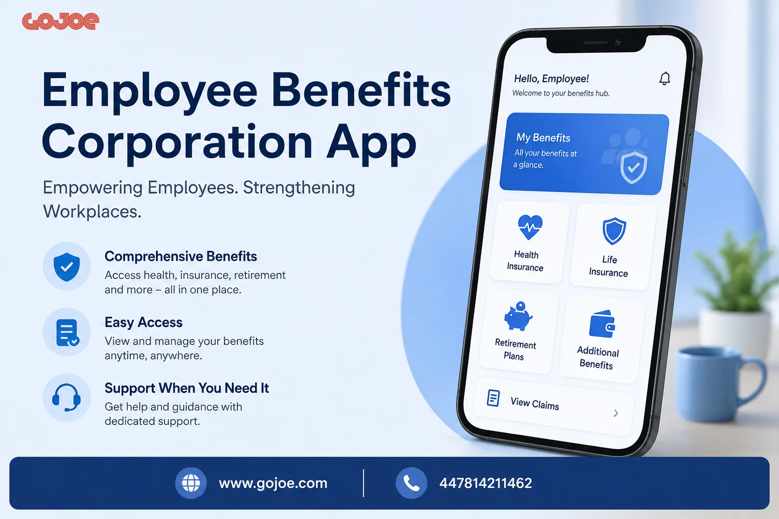 Modern Workplace Solutions employee benefits corporation app