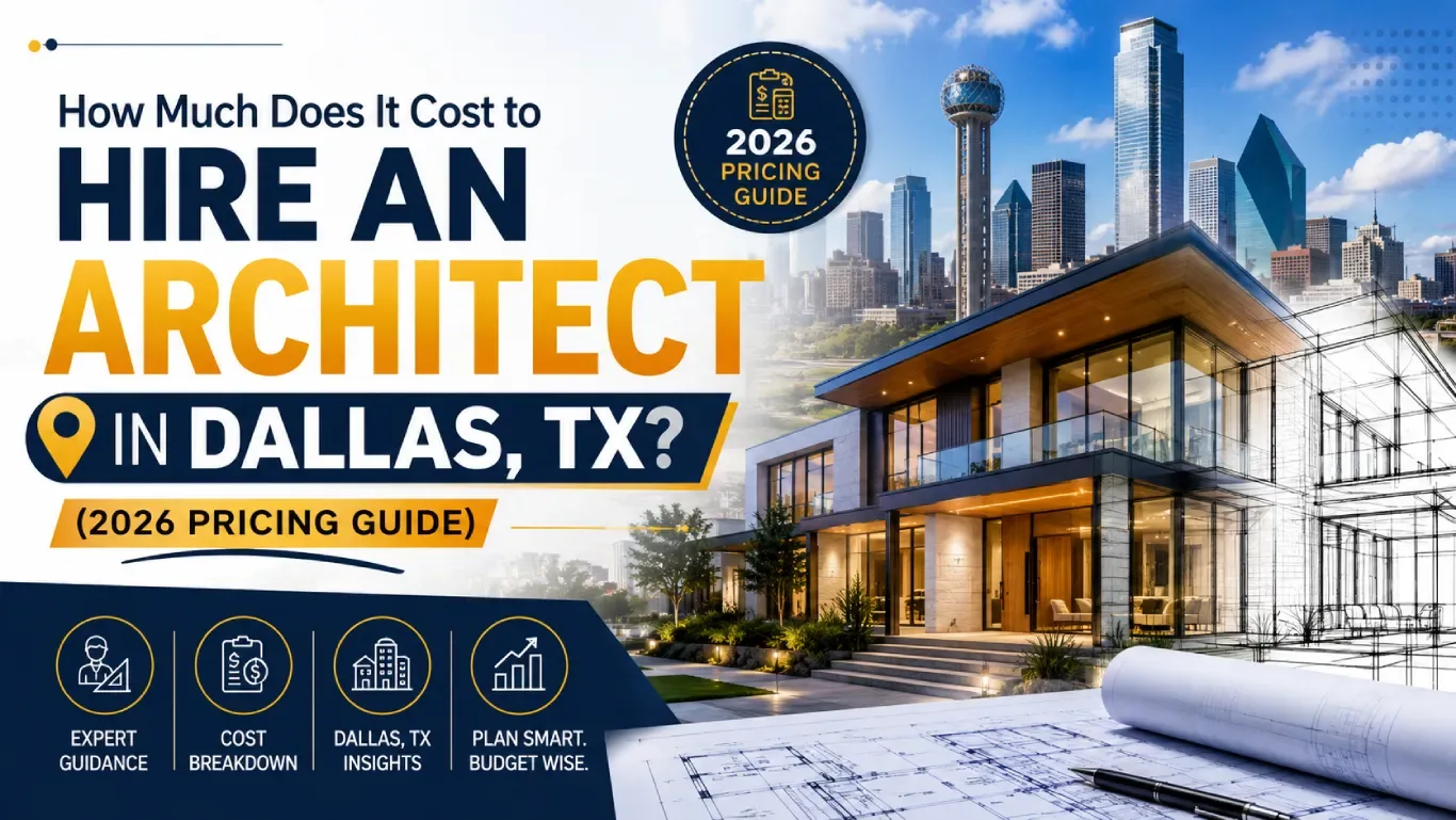 How Much Does It Cost to Hire an Architect in Dallas TX? (2026 Pricing Guide)