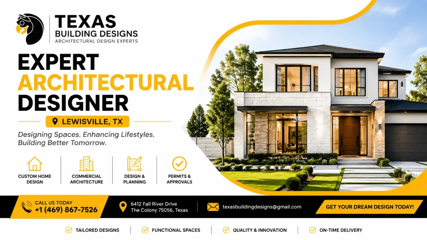 Expert Architectural Designer Lewisville TX