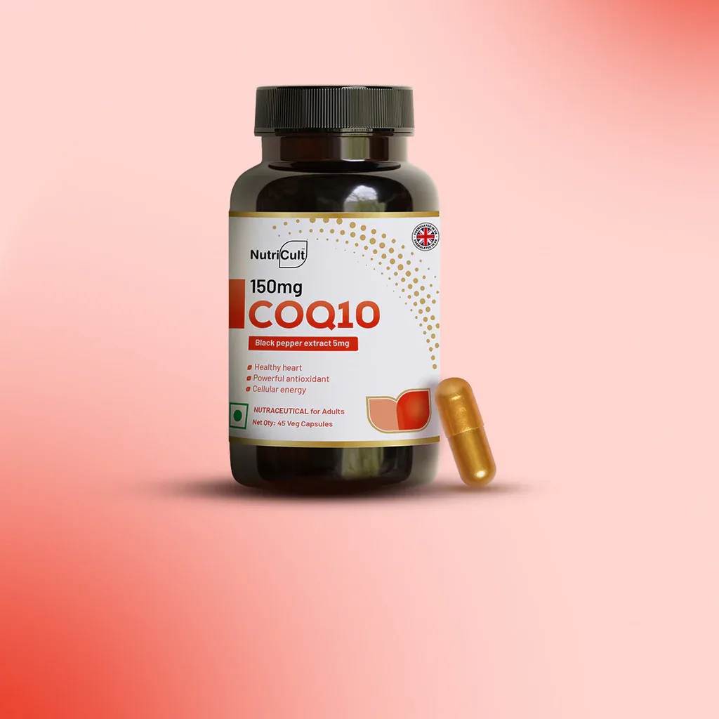 Nutricult COQ10: A Powerful Antioxidant for Heart Health, Energy, and Overall Wellness