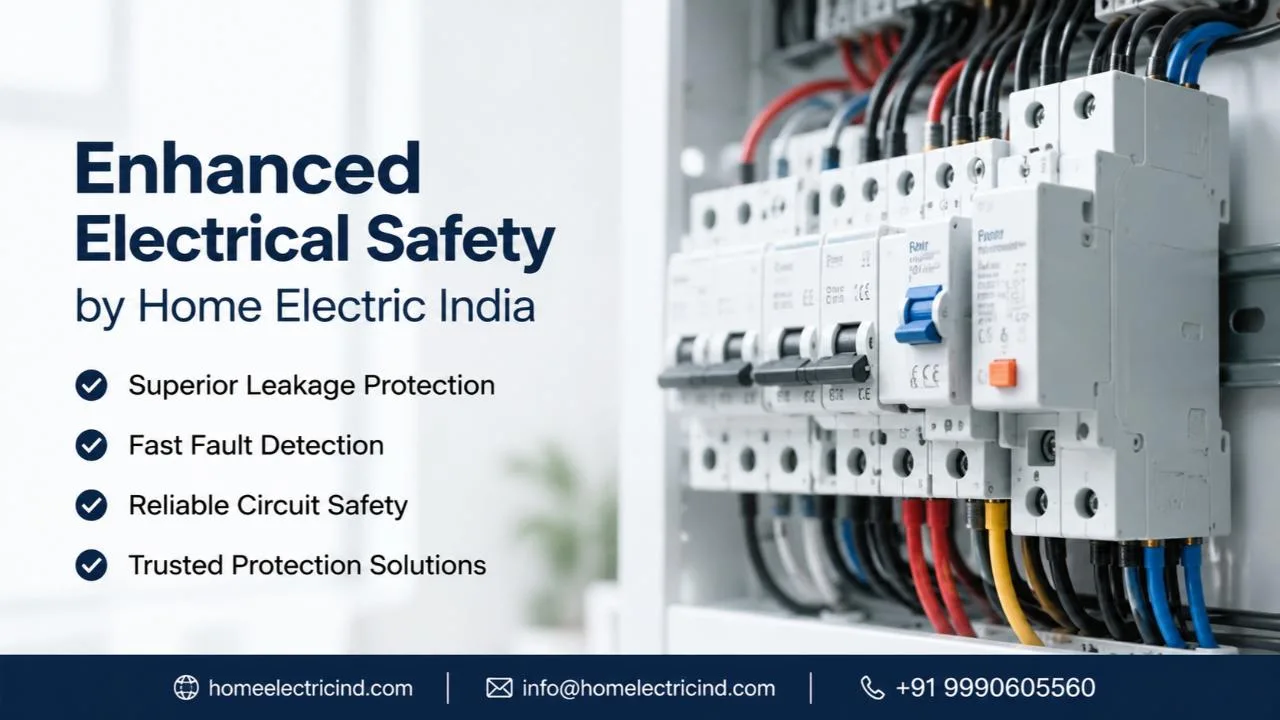 High Safety Residual Current Circuit Breaker Manufacturer Works