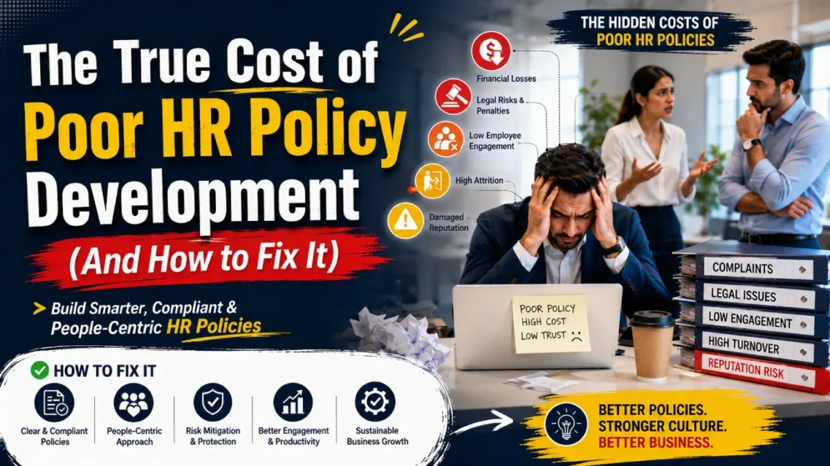 The True Cost of Poor HR Policy Development (And How to Fix It)