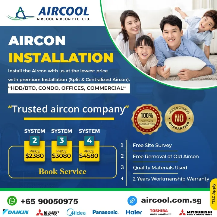 Complete Guide to Aircon Installation in Singapore