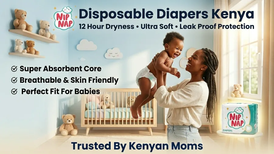Choosing Disposable Diapers in Kenya That Work for Your Baby's Skin