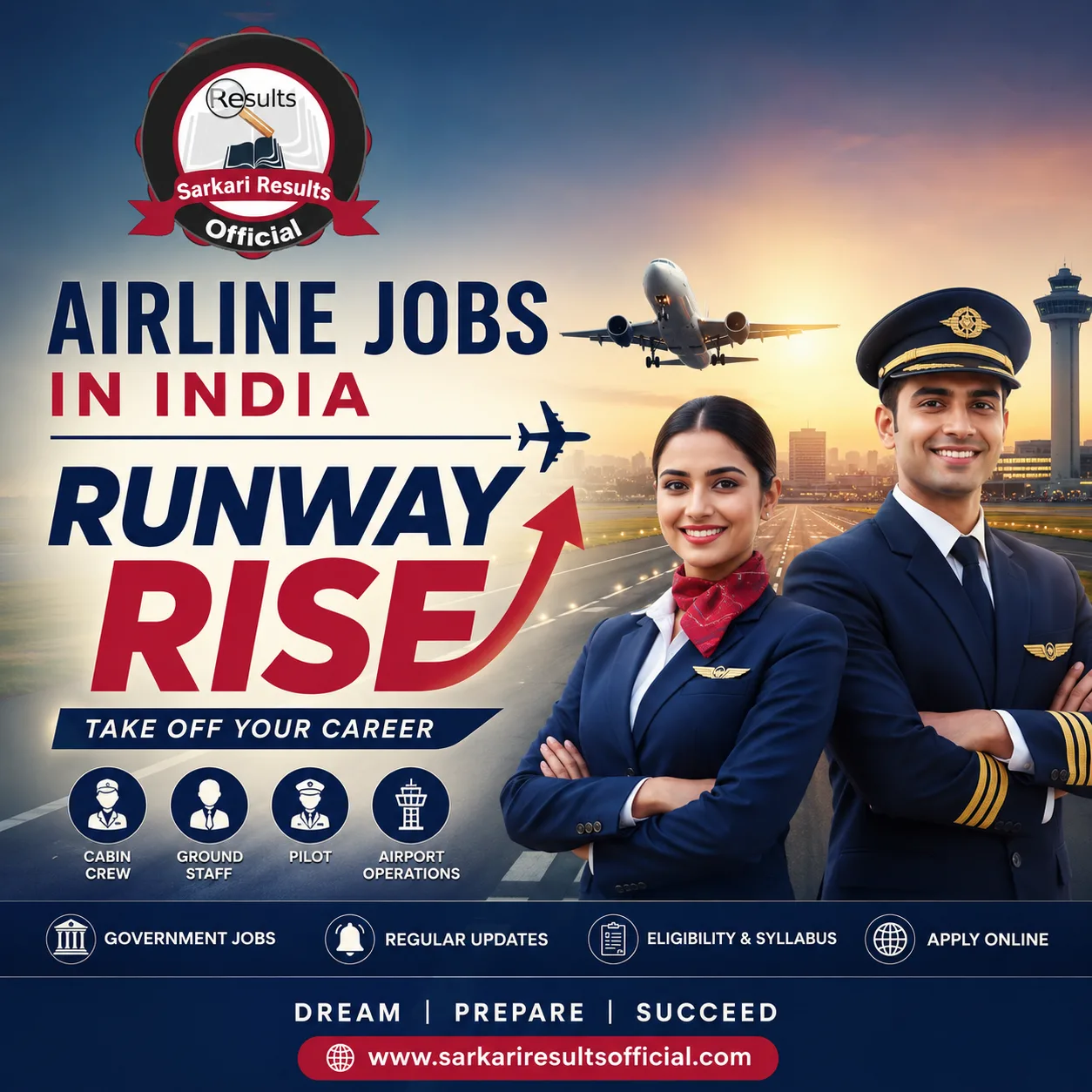 Airline Jobs in India Runway Rise.
