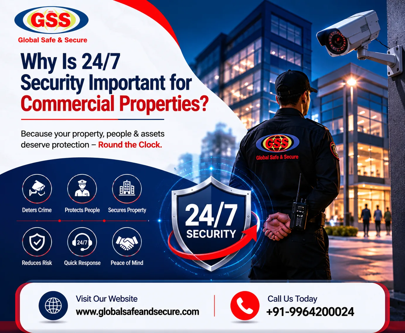 Why Is 24/7 Security Important for Commercial Properties?