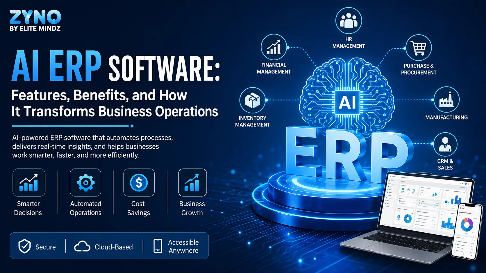 AI ERP Software: Features, Benefits, and How It Transforms Business Operations