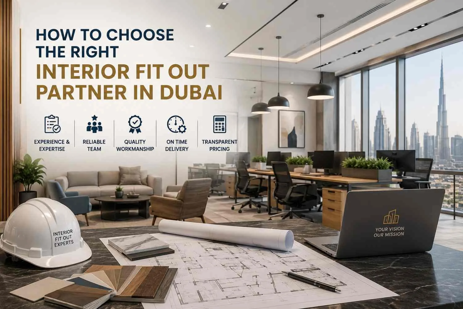 How to Choose the Right Interior Fit Out Partner in Dubai