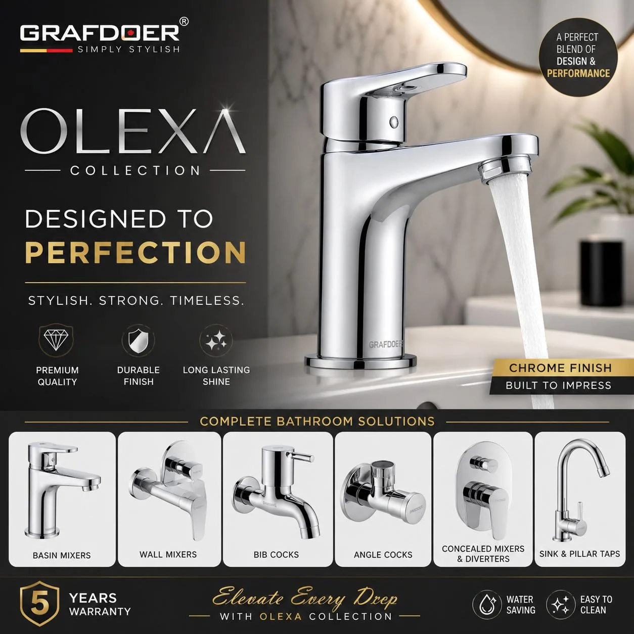 Grafdoer Olexa Faucets – Style & Performance