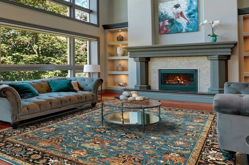 Modern Black and White Area Rugs: The Professional Choice for Corporate Offices