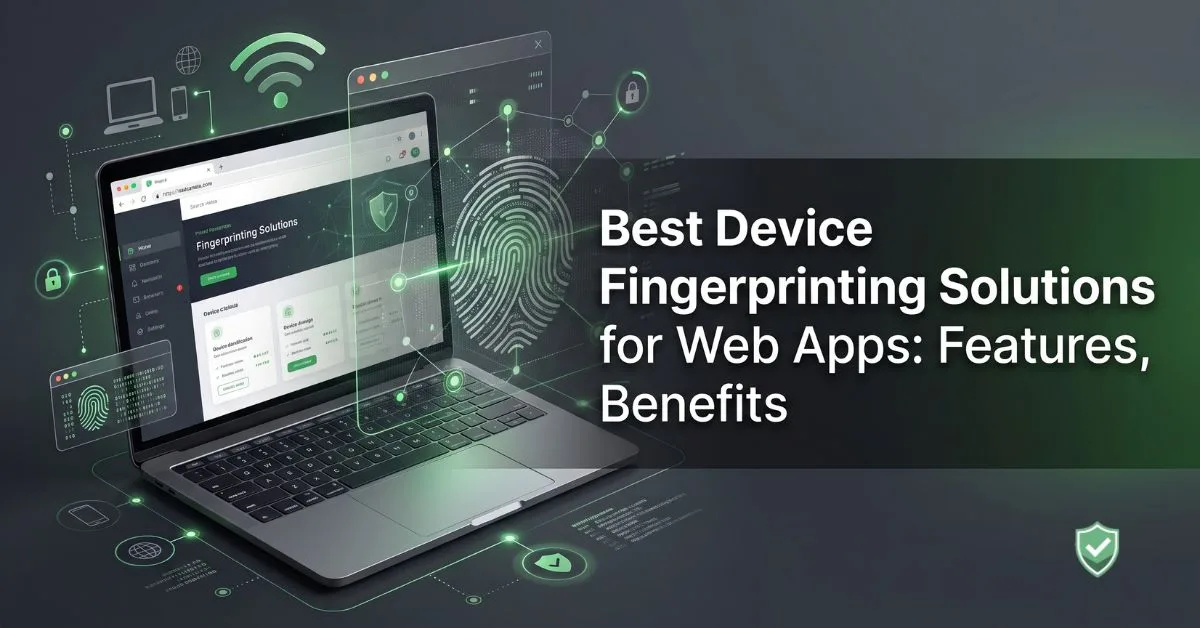 Best Device Fingerprinting Solutions for Web Apps: Features, Benefits