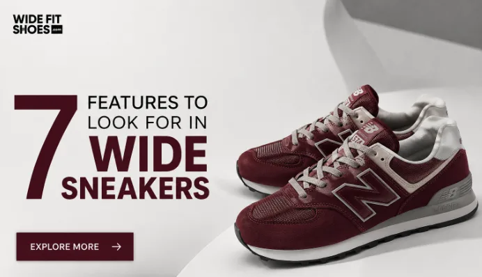 7 Features to Look for in Supportive Wide Sneakers