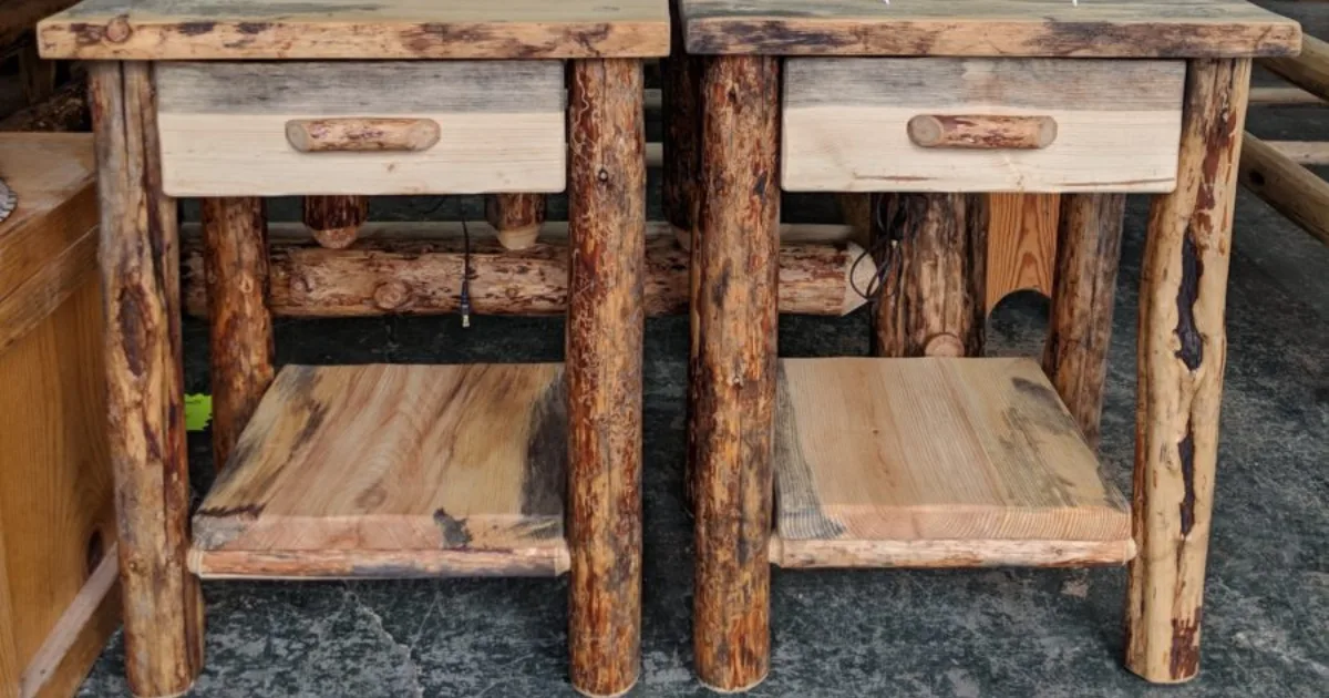 6 Things to Check Before Buying a Rustic Log Nightstand