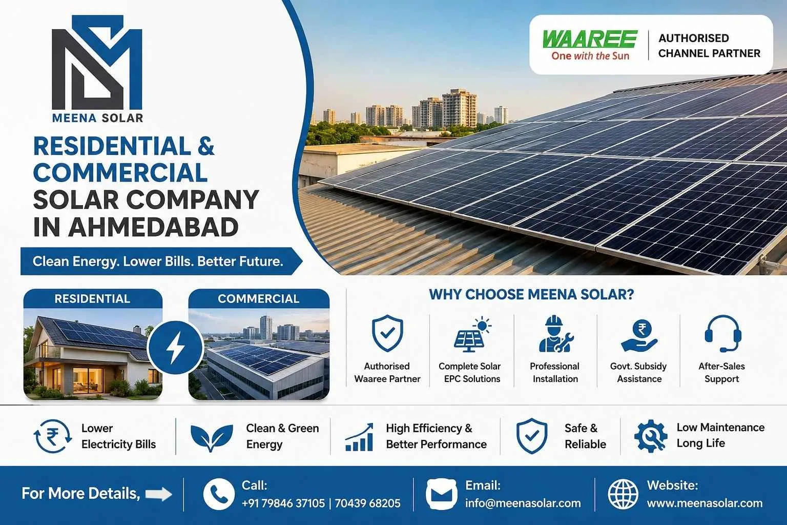 Top Solar Company in Ahmedabad for Residential and Commercial Needs