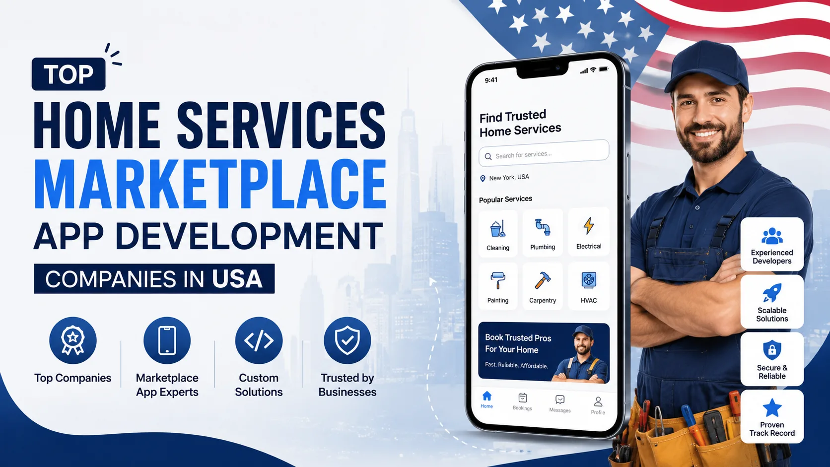13 Top-Rated Home Services Marketplace App Developers in USA