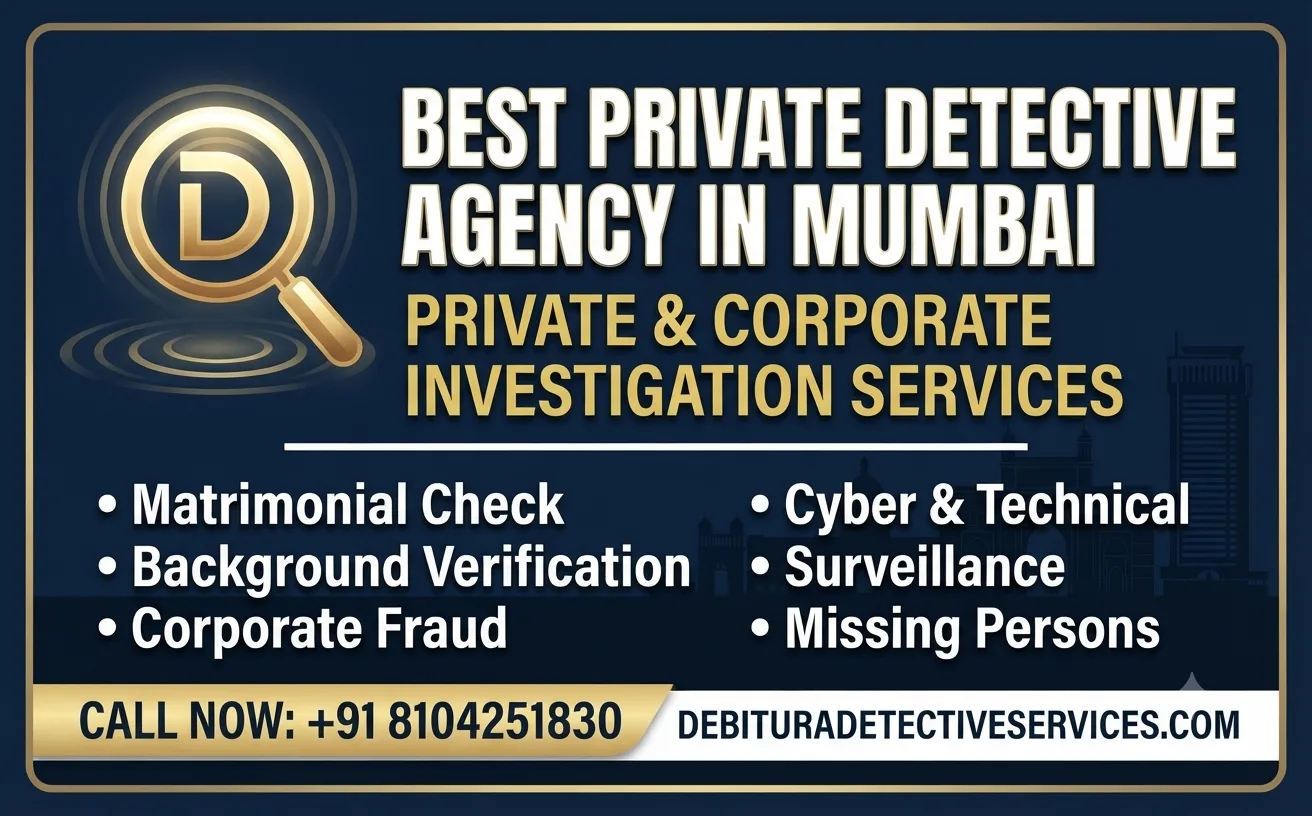 Reliable Private Investigation Services in Mumbai for Individuals & Businesses