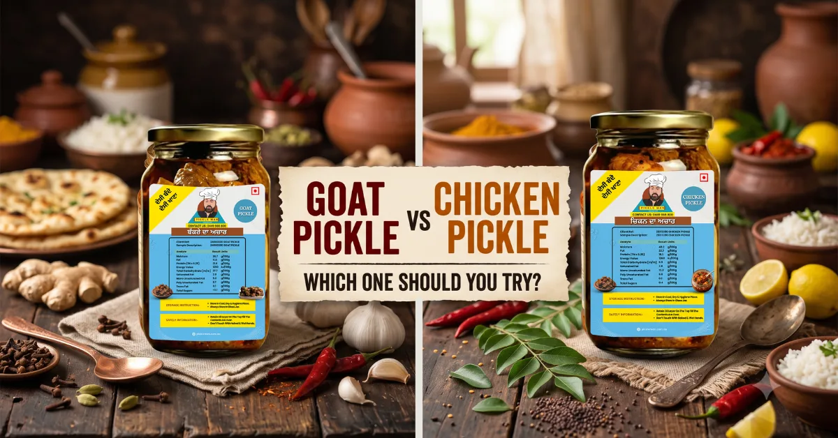 Goat Pickle vs Chicken Pickle: Which One Should You Try?