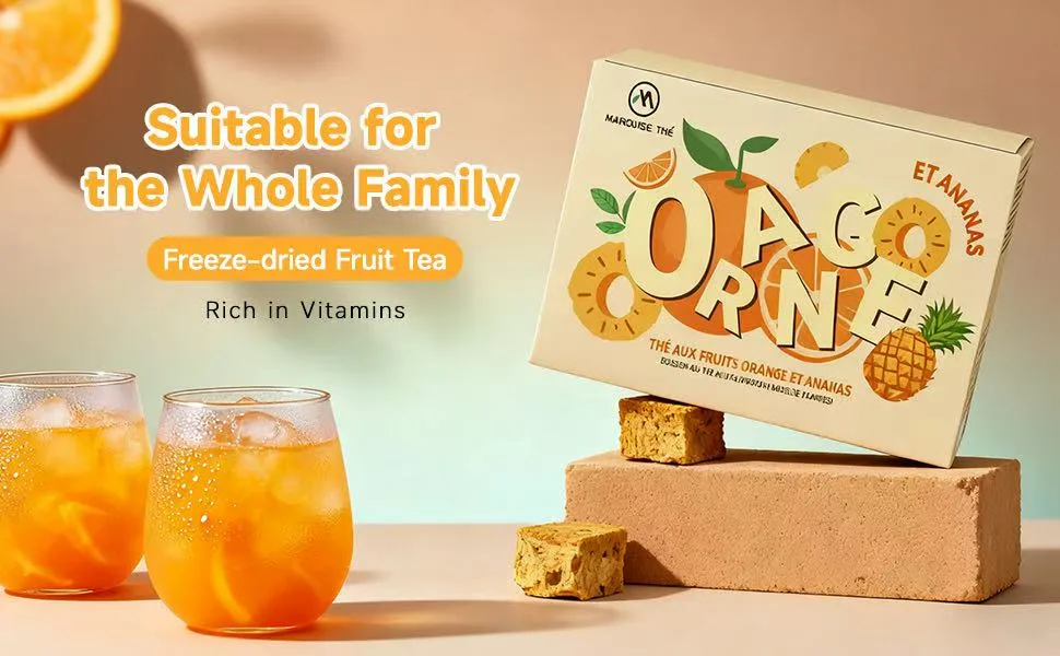 Freeze Dried Citrus Fruit Tea: A Convenient Upgrade to Sugary Store-Bought Drinks