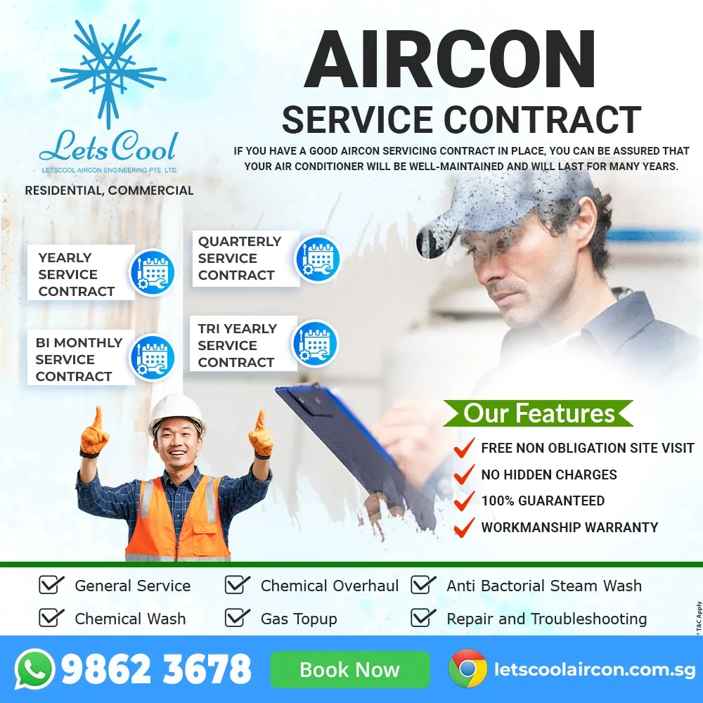 Benefits of Aircon Service Contracts in Singapore