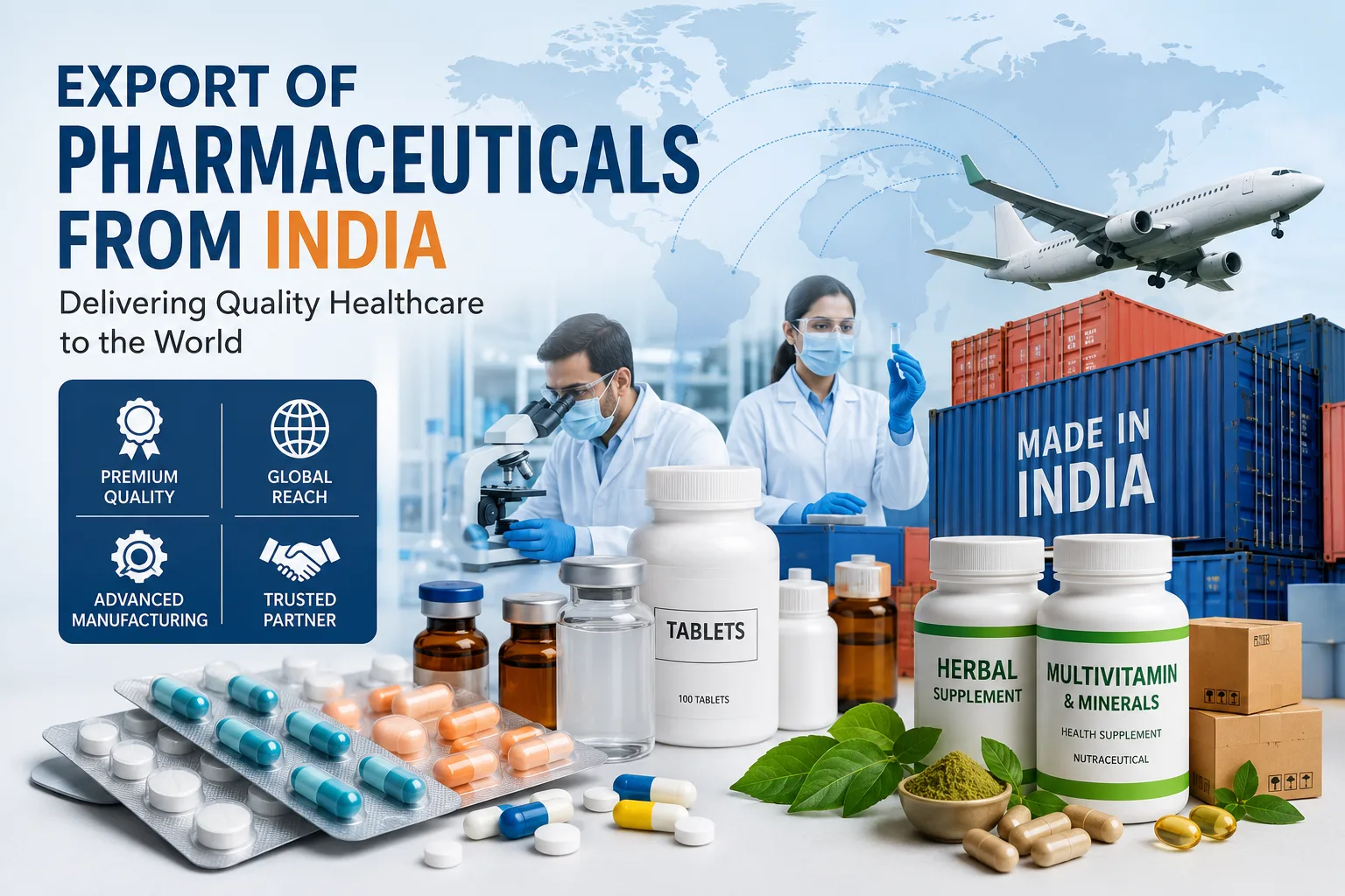 Why Is a Pharmaceutical Exporter from India the Best Choice for Global Healthcare Needs?