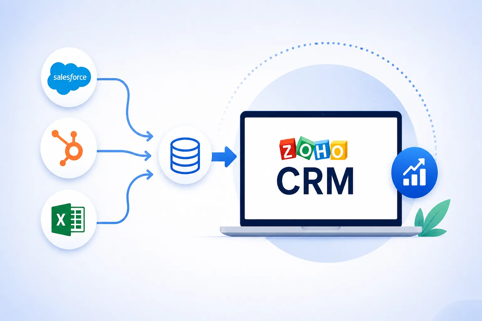 Zoho CRM Migration Guide: Moving from Salesforce, HubSpot, or Excel