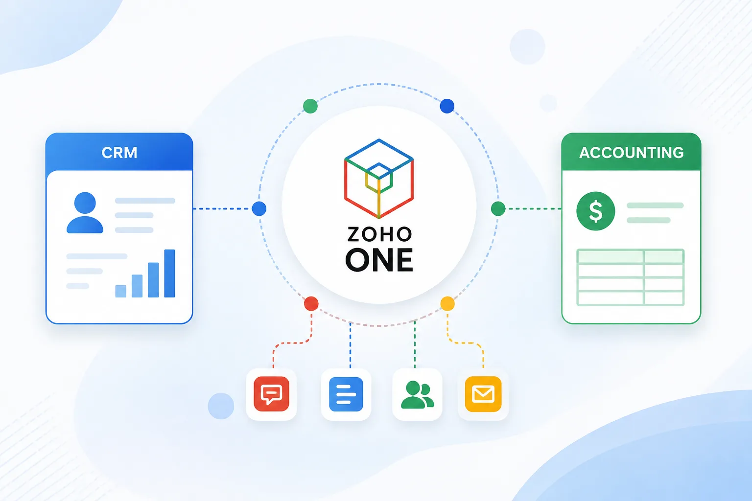 From CRM to Accounting: How Zoho One Connects Your Business Operations