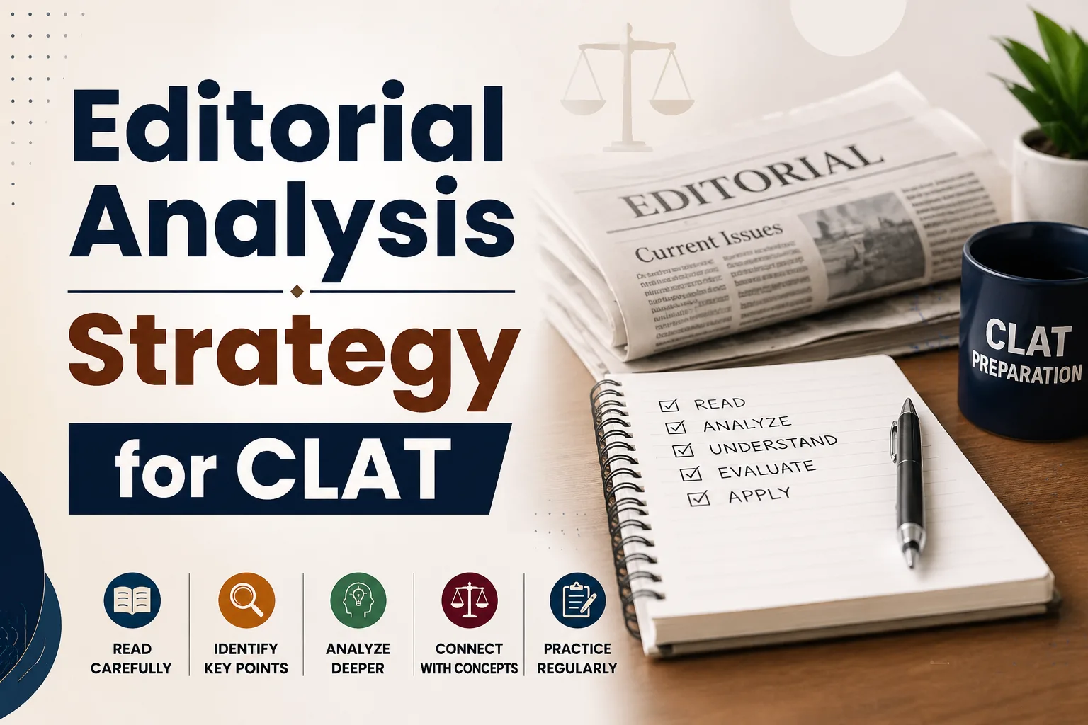 Editorial Analysis Strategy for CLAT