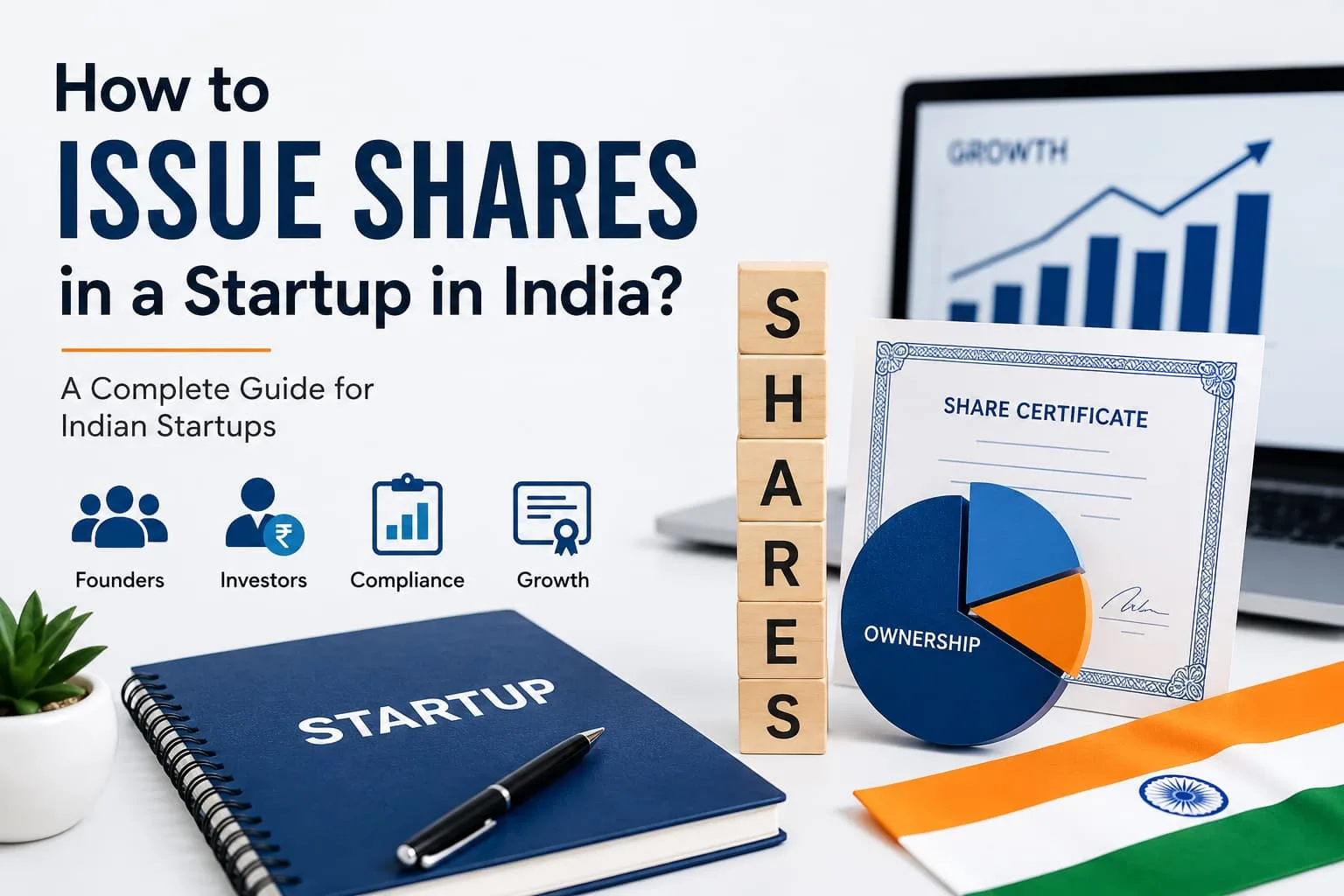 How to Issue Shares in a Startup in India?