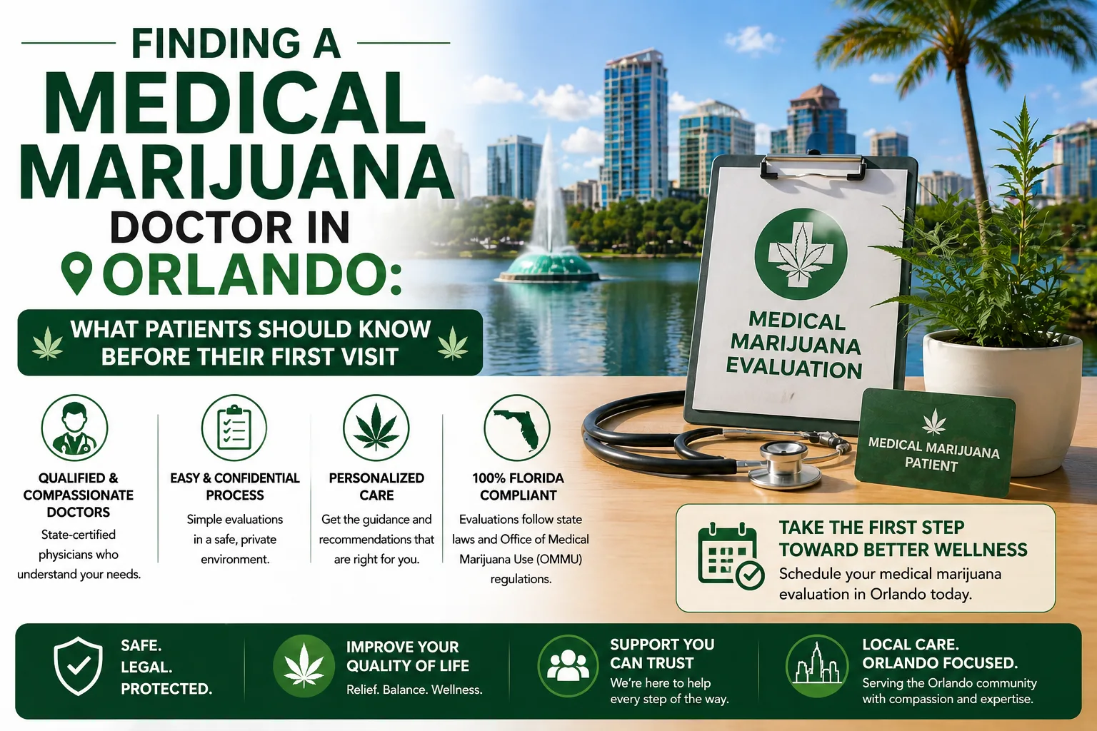 Finding a Medical Marijuana Doctor in Orlando: What Patients Should Know Before Their First Visit
