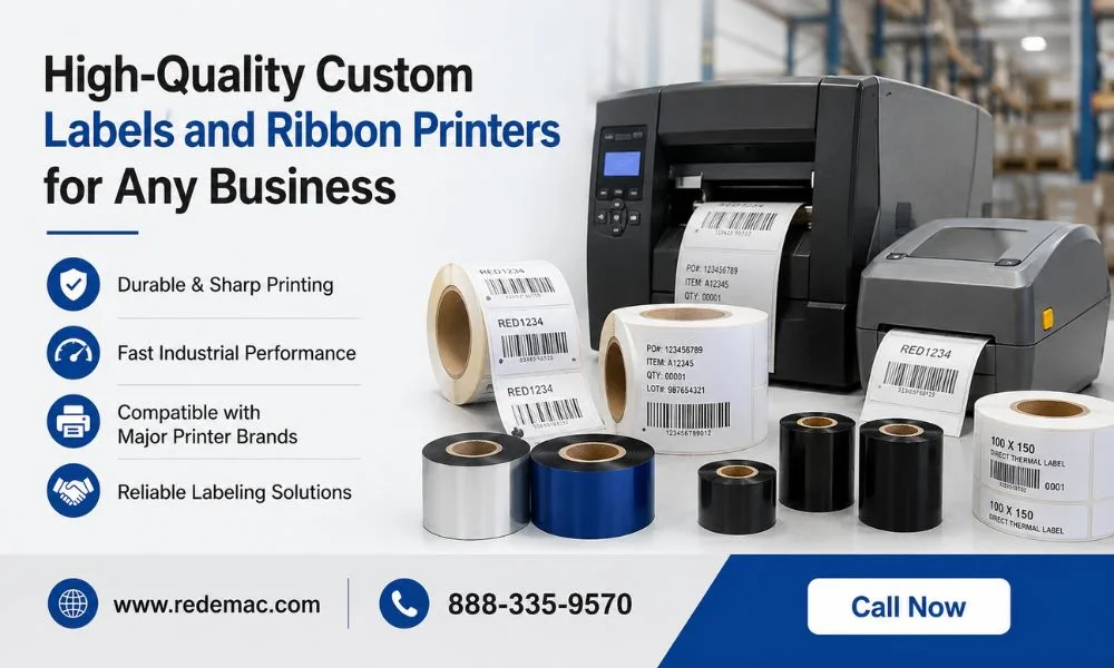 High-Quality Custom Labels and Ribbon Printers for Any Business
