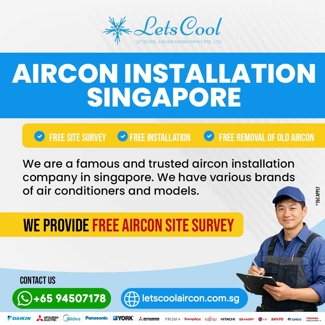 Aircon Installation Tips for New BTO Flats