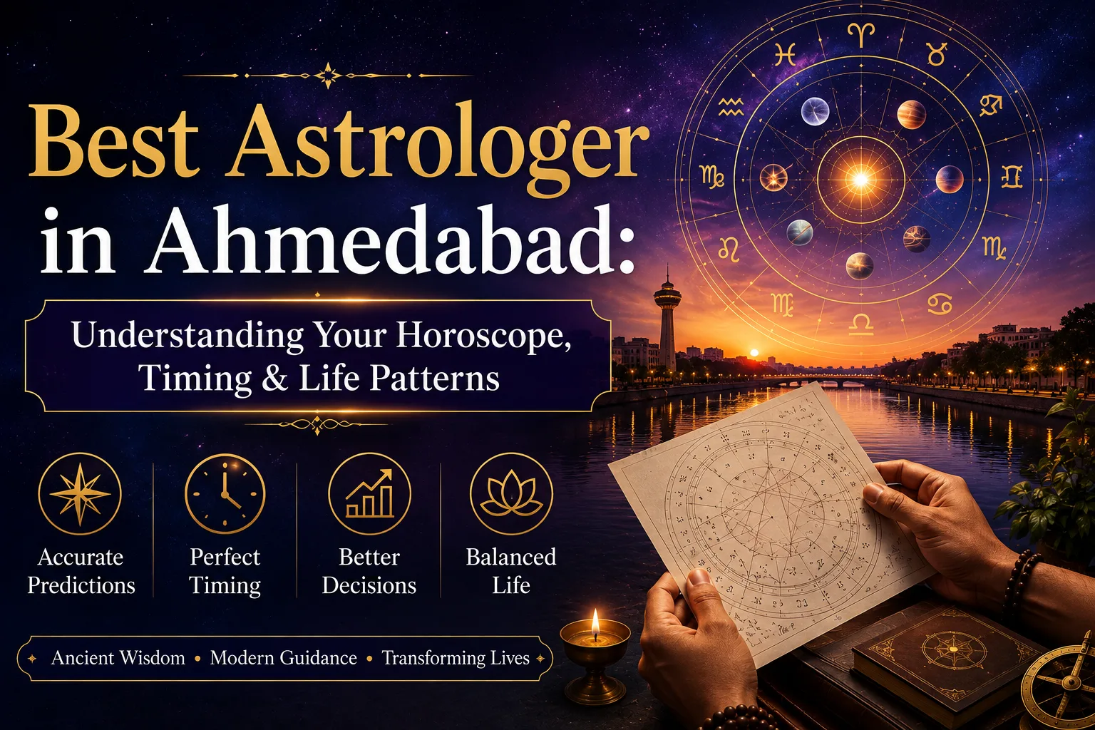 Best Astrologer in Ahmedabad: Understanding Your Horoscope, Timing & Life Patterns