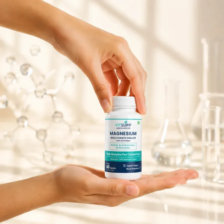 Best Magnesium Bisglycinate Capsules in India: Why Vitsupp Vitamin Supplements Are Worth a Look