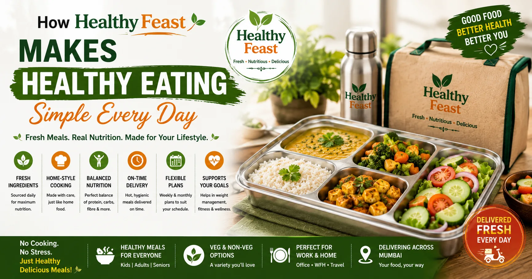 How HealthyFeast Makes Healthy Eating Simple Every Day