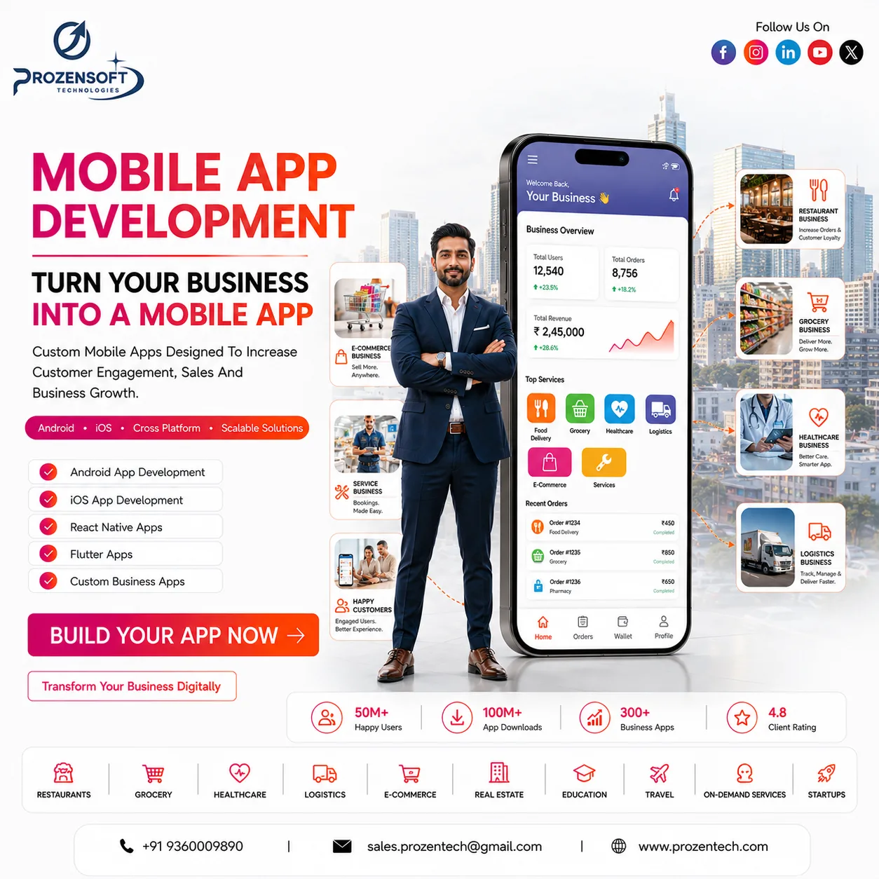🚀 Why Businesses Are Choosing Custom Mobile Apps to Scale Faster Than Ever