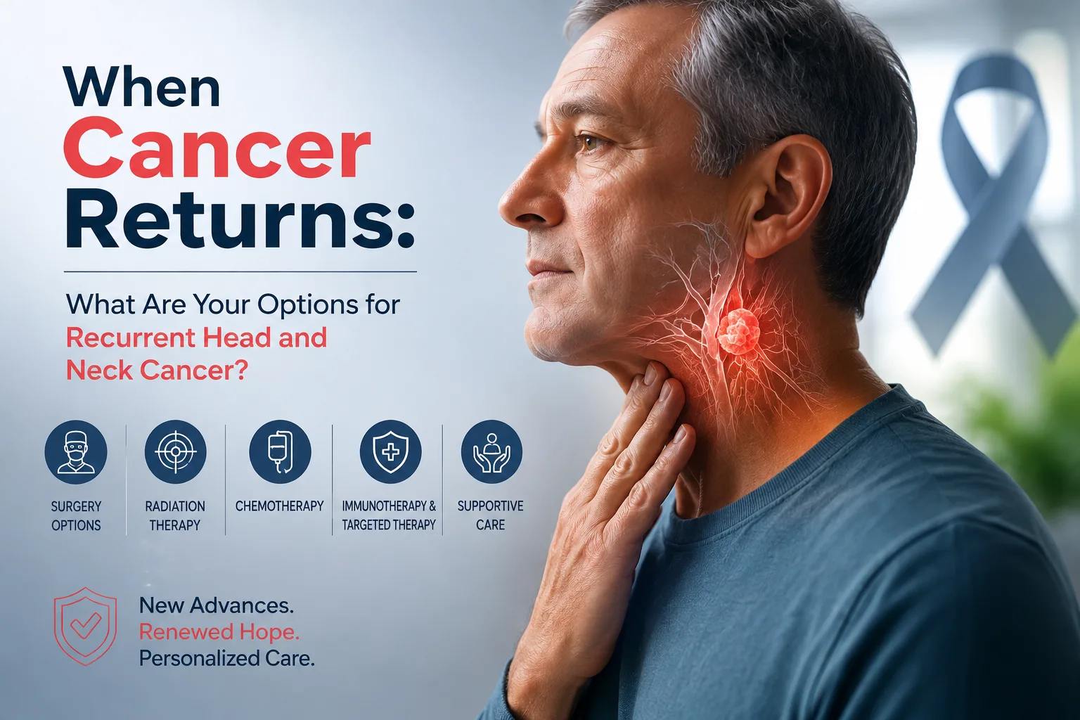When Cancer Returns: What Are Your Options for Recurrent Head and Neck Cancer?