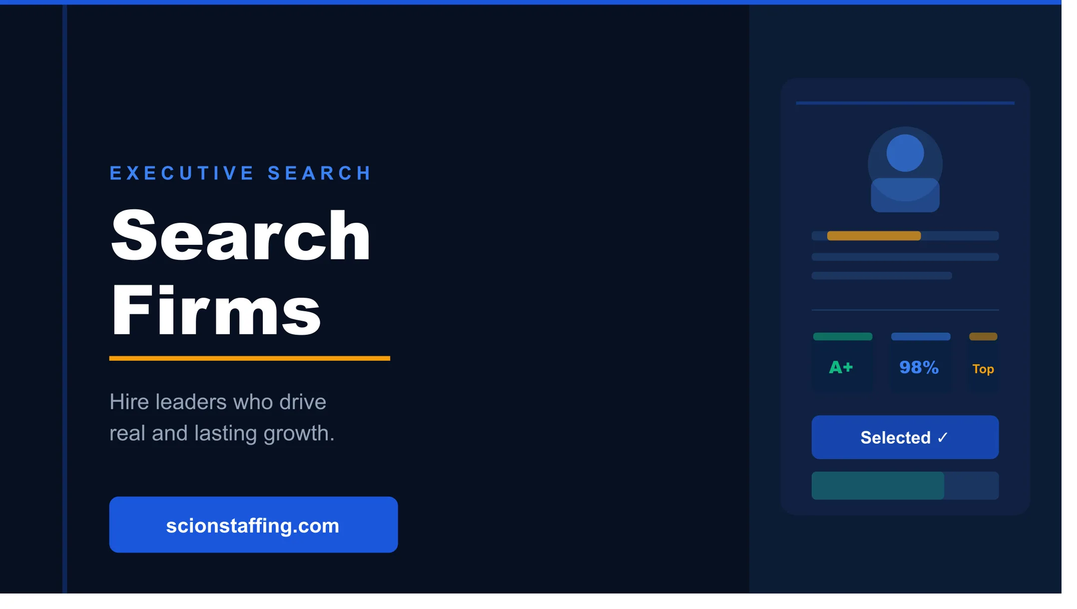 How the Right Search Firms Can Help You Hire Leaders Who Drive Real Growth