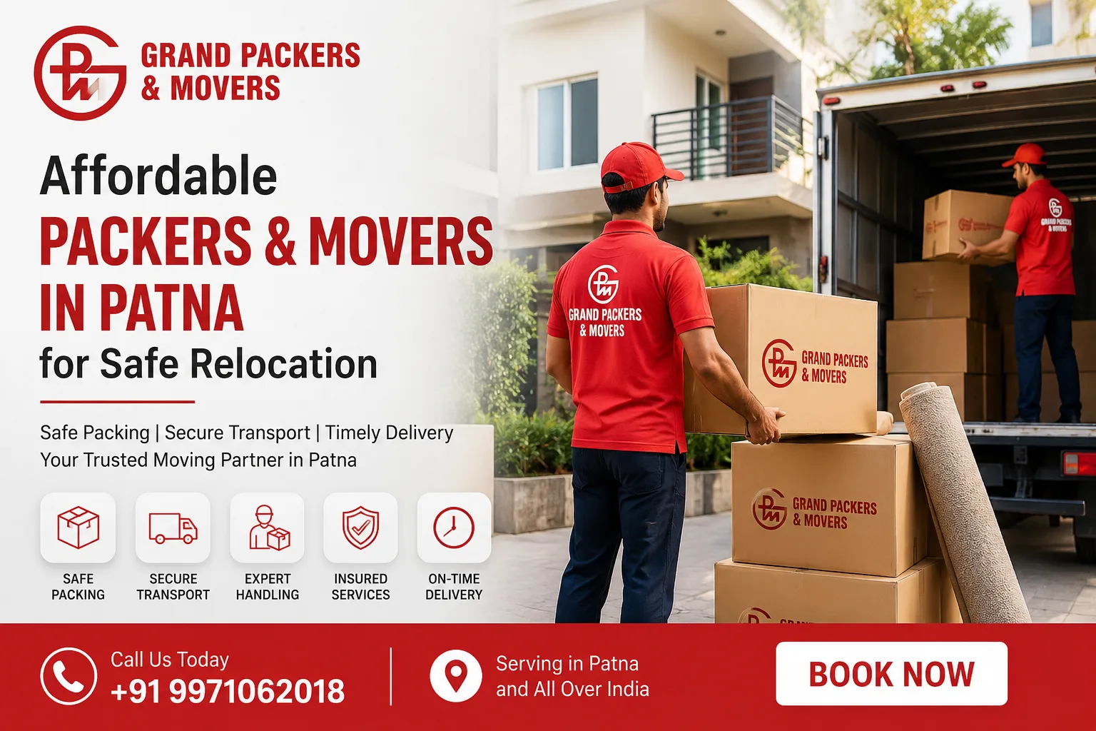 Cheap Packers and Movers in Patna for Secure Relocation