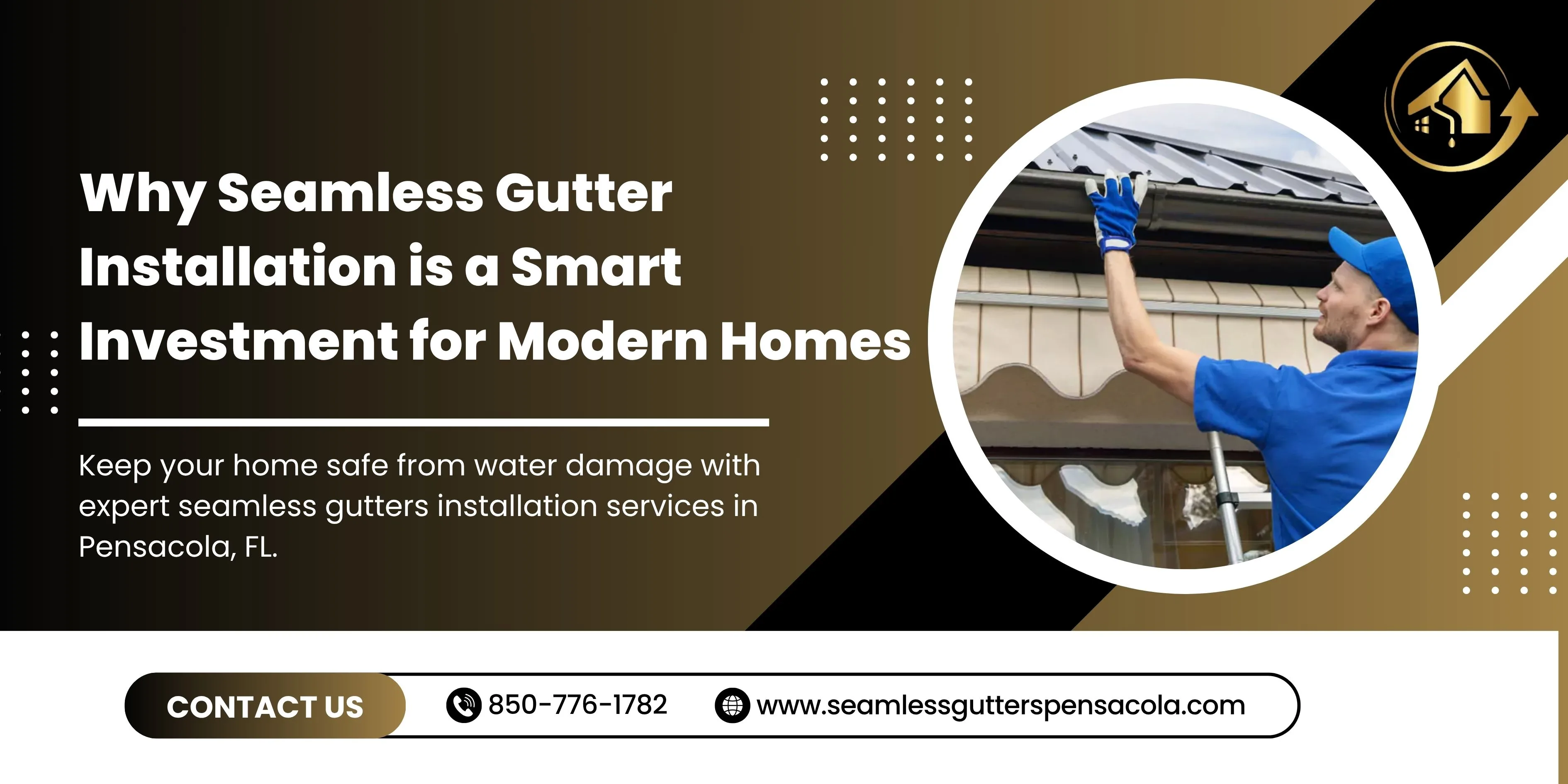 Why Seamless Gutter Installation is a Smart Investment for Modern Homes