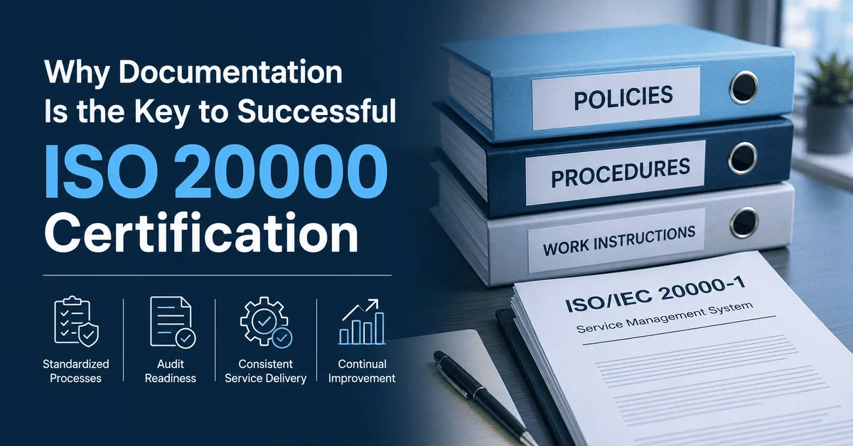 Why Documentation Is the Key to Successful ISO 20000 Certification