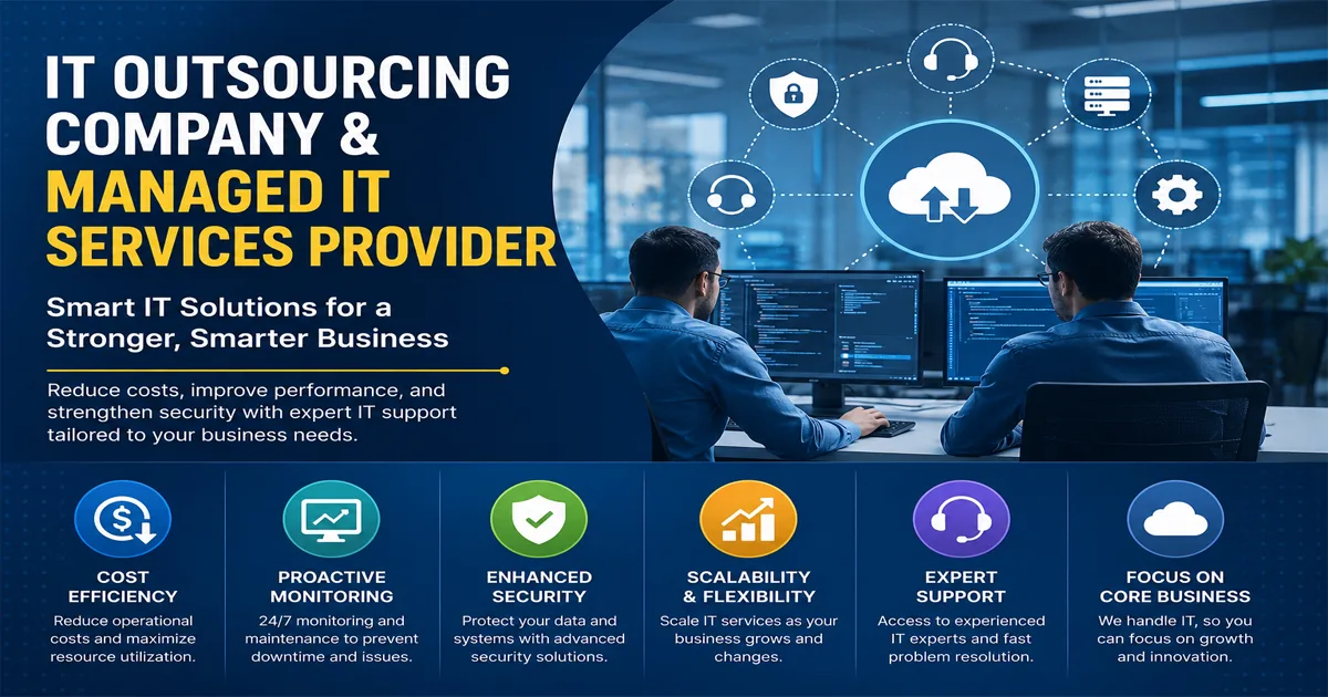 Why Businesses Choose an IT Outsourcing Company and Managed IT Services Provider