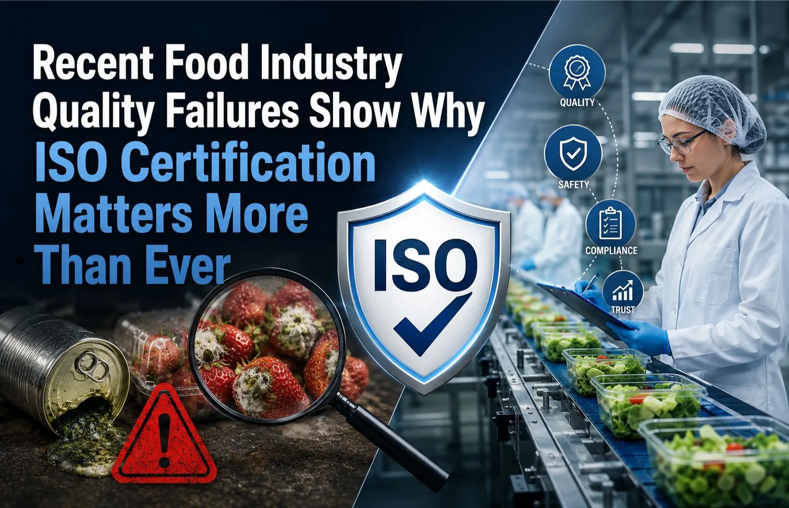 Recent Food Industry Quality Failures Show Why ISO Certification Matters More Than Ever
