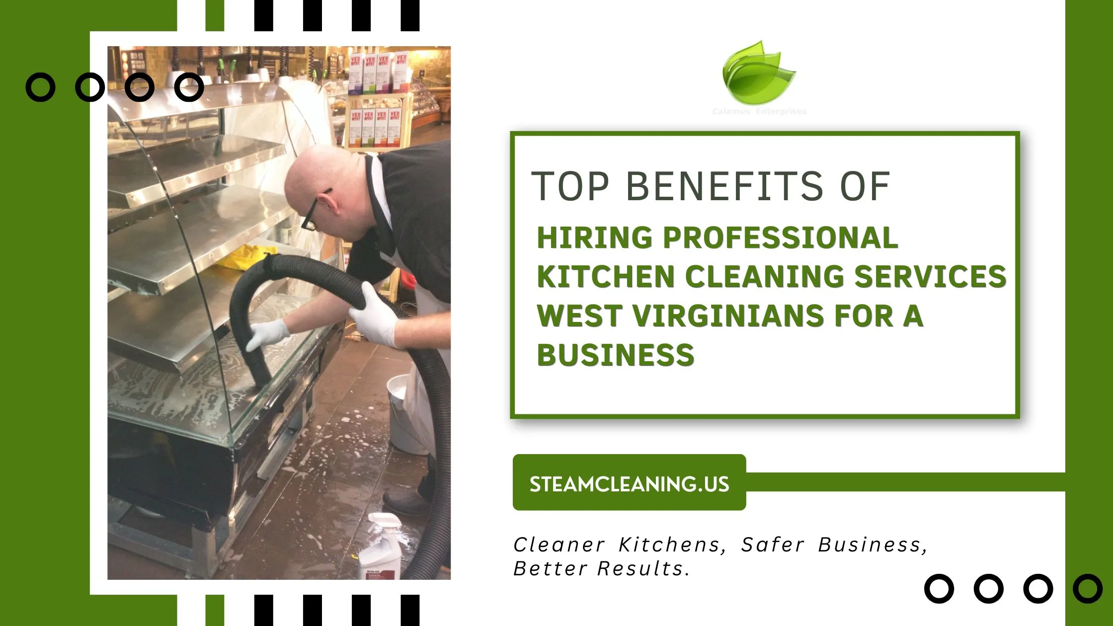 Top Benefits of Hiring Professional Kitchen Cleaning Services West Virginians for a Business